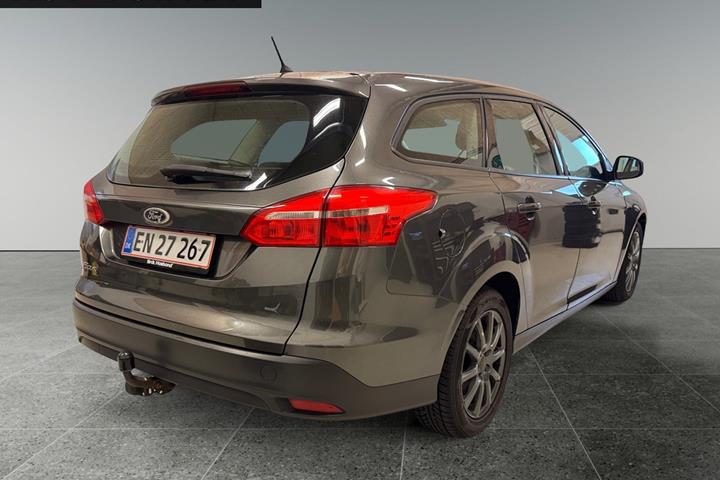 Grå Ford Focus fra 2015