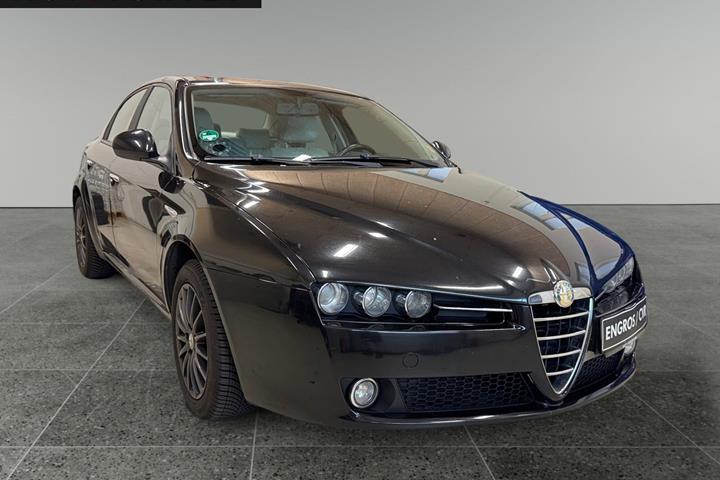 Sort Alfa Romeo 159 fra 2007 set udefra