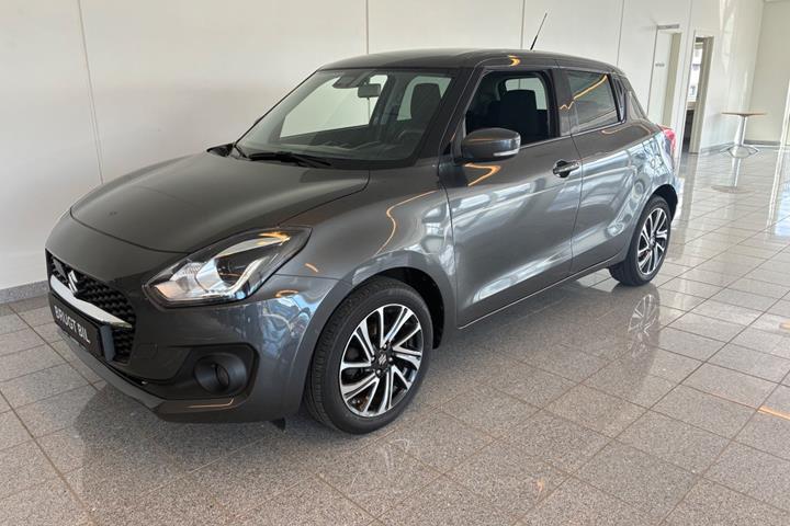 Grå Suzuki Swift fra 2020 set udefra