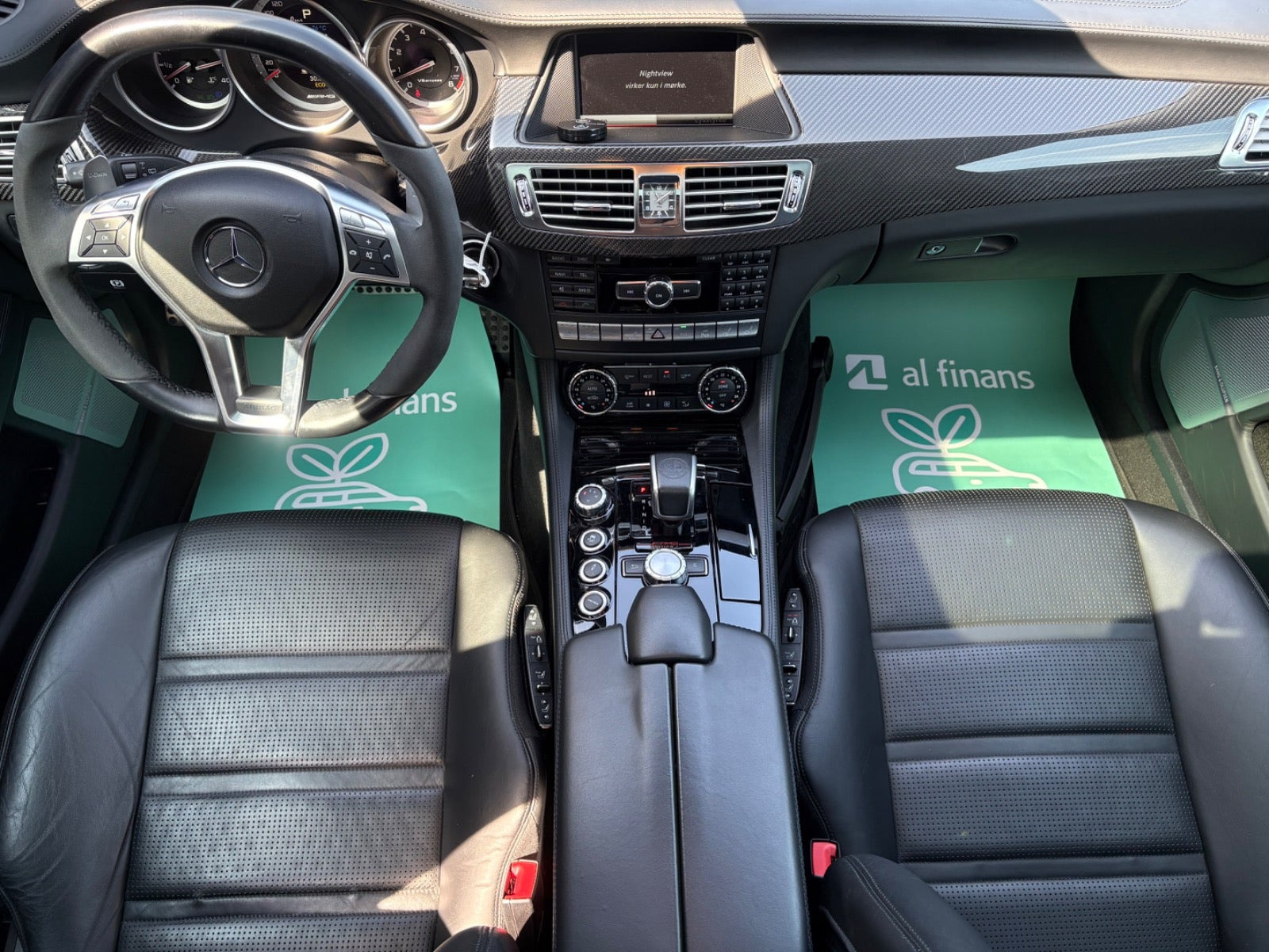 Grå Mercedes CLS63 fra 2013