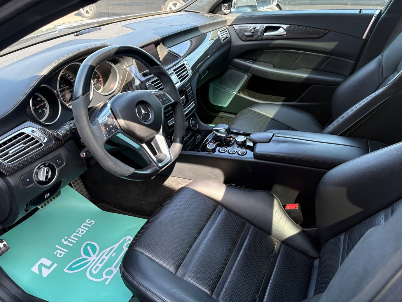 Grå Mercedes CLS63 fra 2013