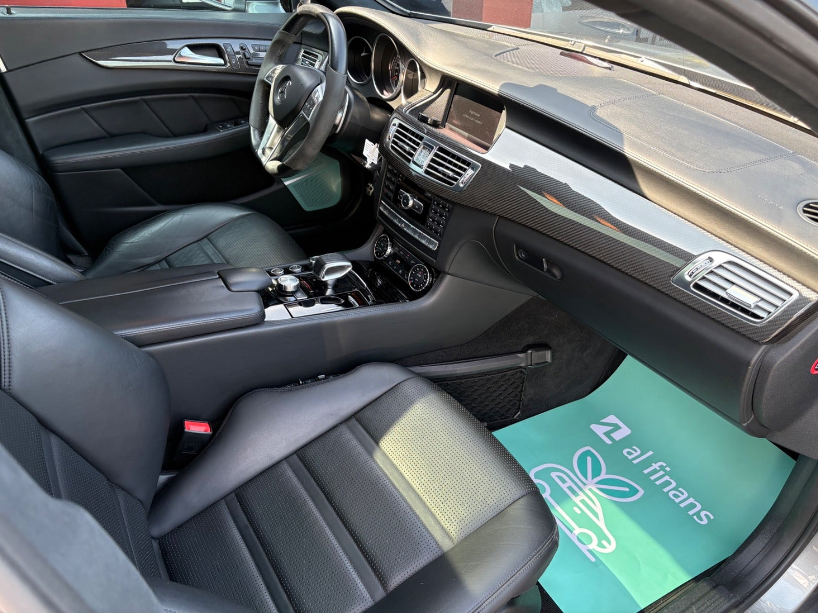 Grå Mercedes CLS63 fra 2013