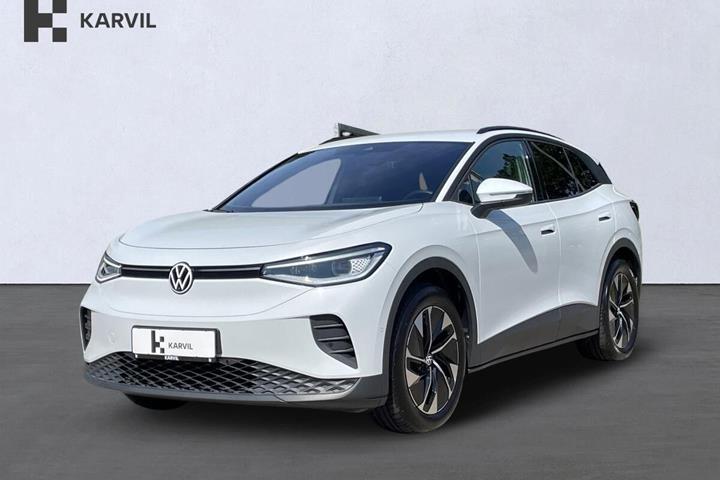 Hvid VW ID.4 fra 2025 set udefra
