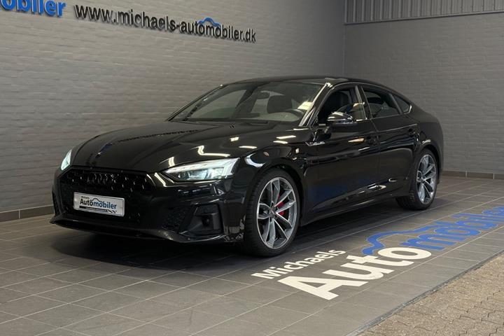 Sort Audi A5 fra 2021
