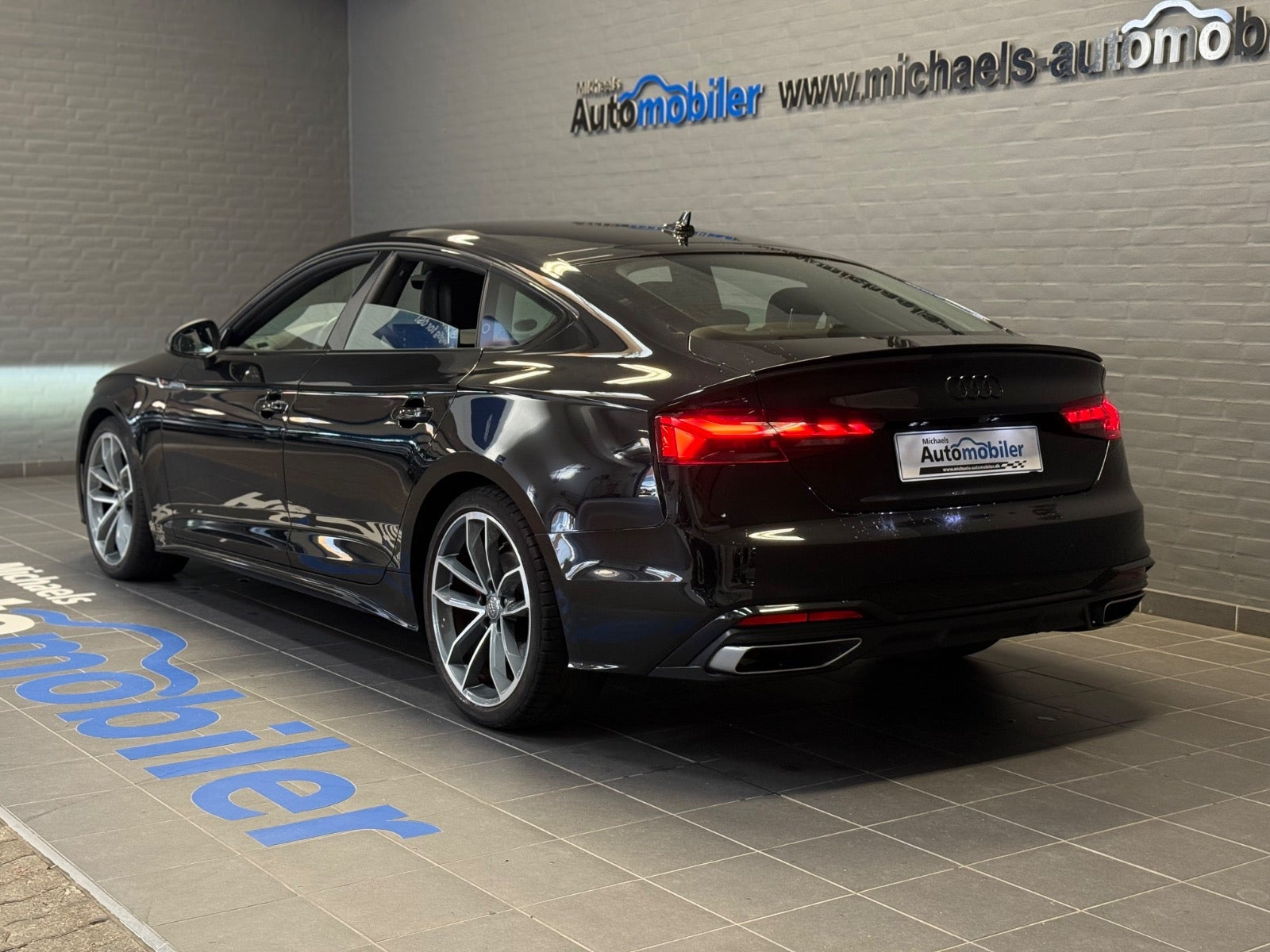 Sort Audi A5 fra 2021