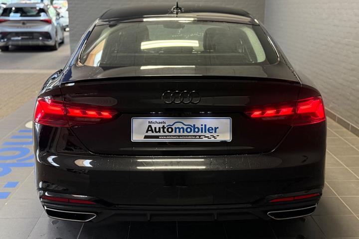Sort Audi A5 fra 2021
