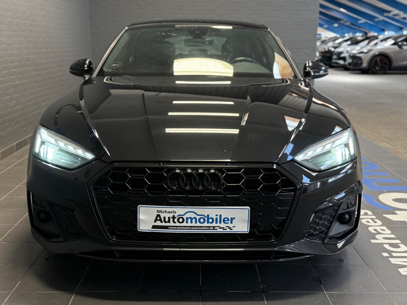 Sort Audi A5 fra 2021