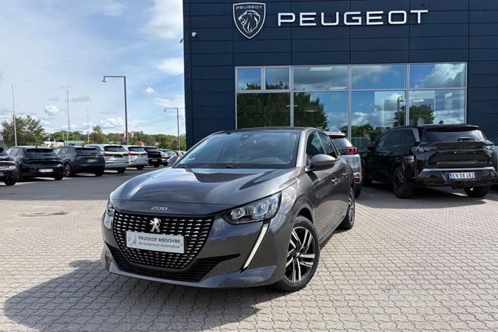 Rød Peugeot 208 fra 2021