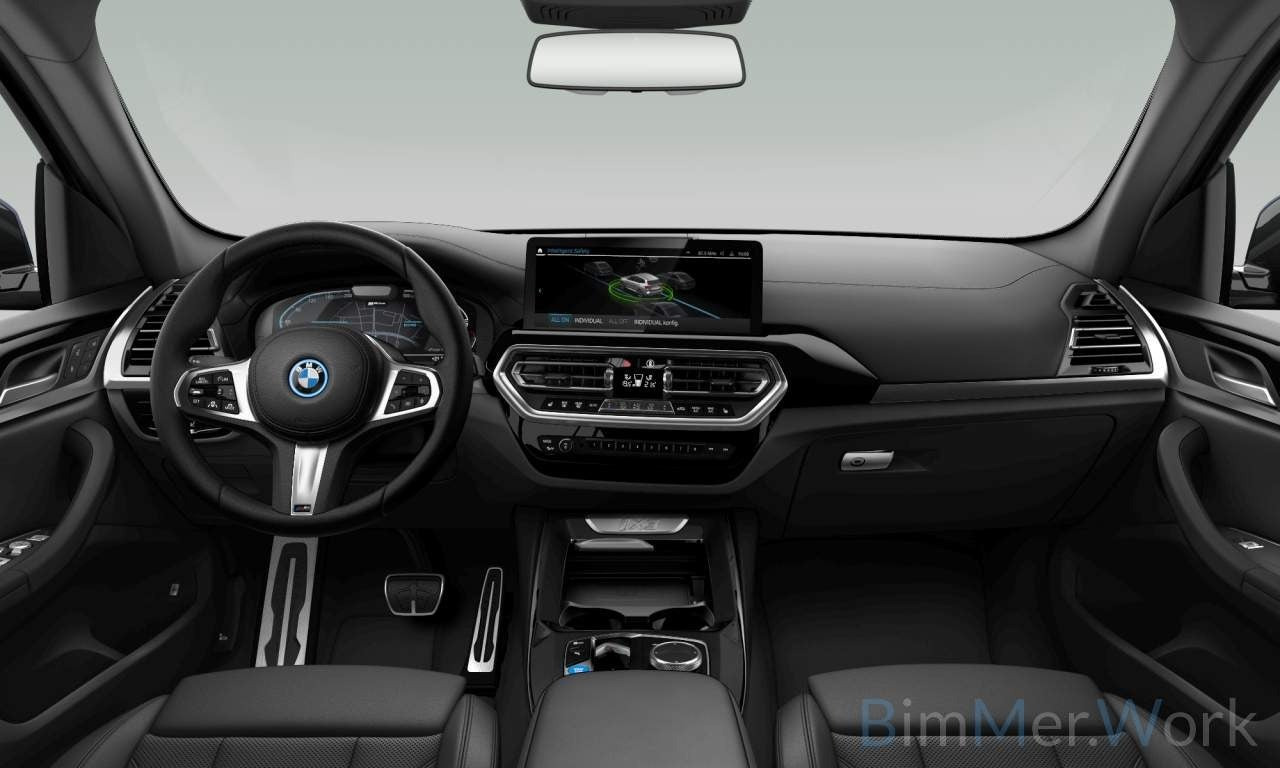 Sort BMW iX3 fra 2023