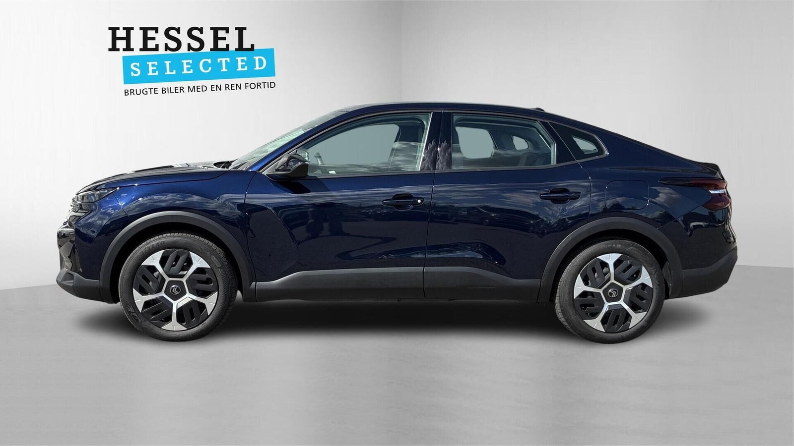 Blå Citroën ë-C4 X fra 2025