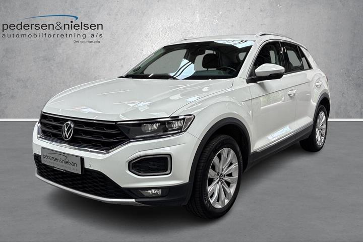 Hvid VW T-Roc fra 2021