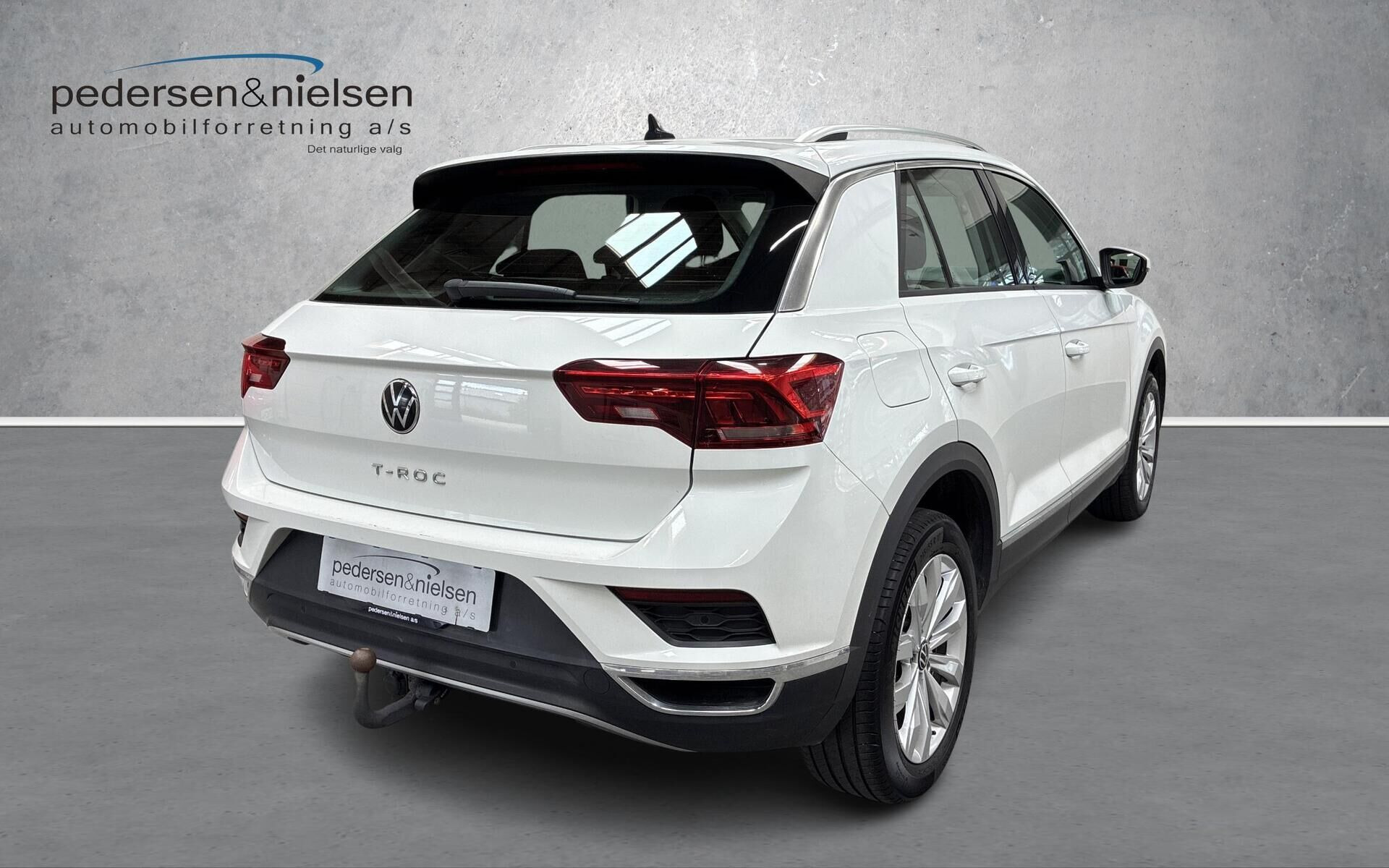 Hvid VW T-Roc fra 2021