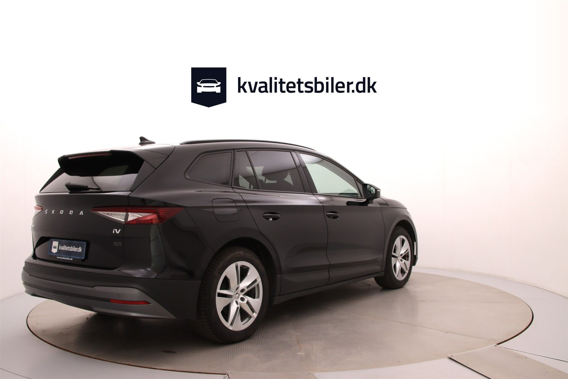 Sort Skoda Enyaq fra 2022