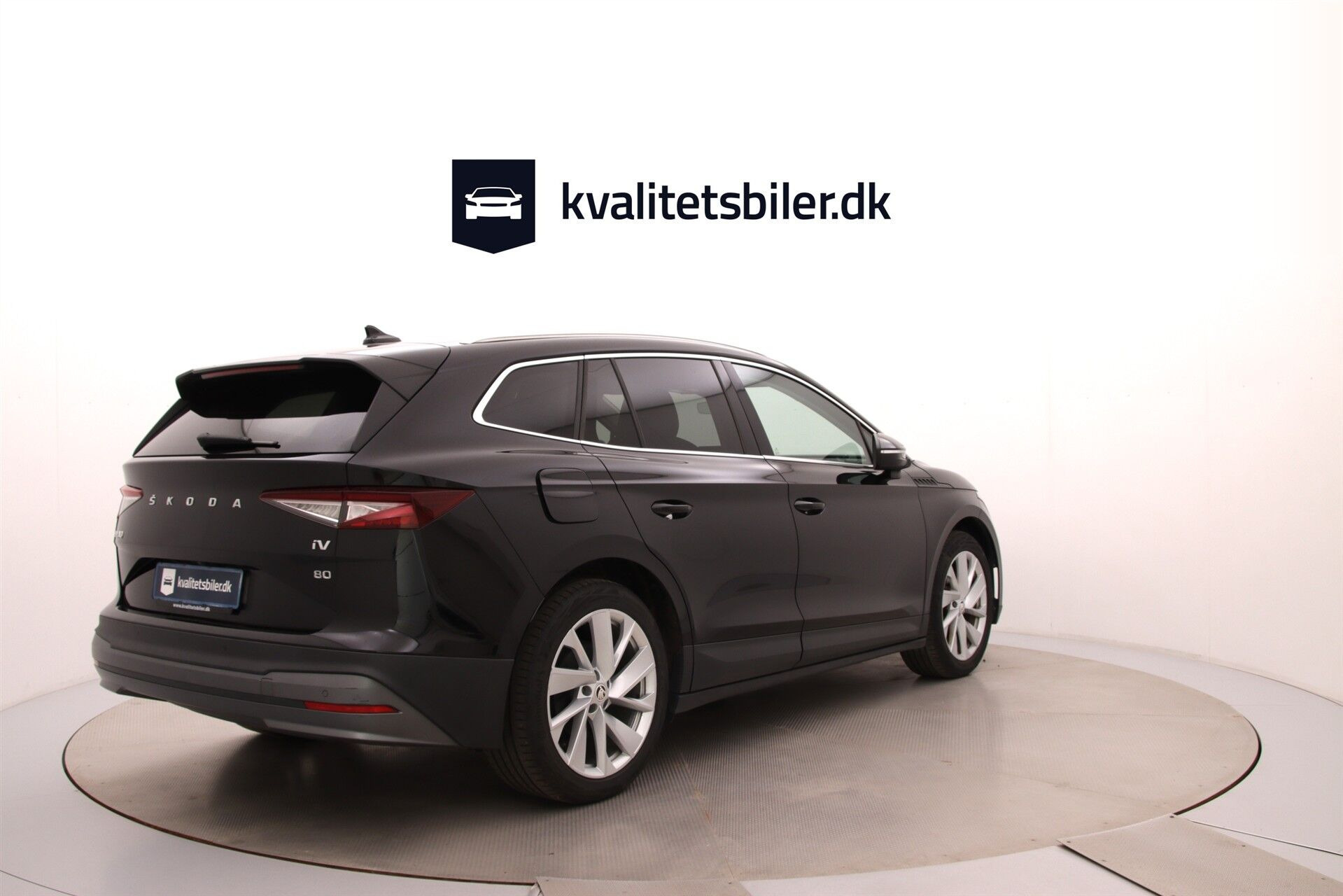 Sort Skoda Enyaq fra 2021
