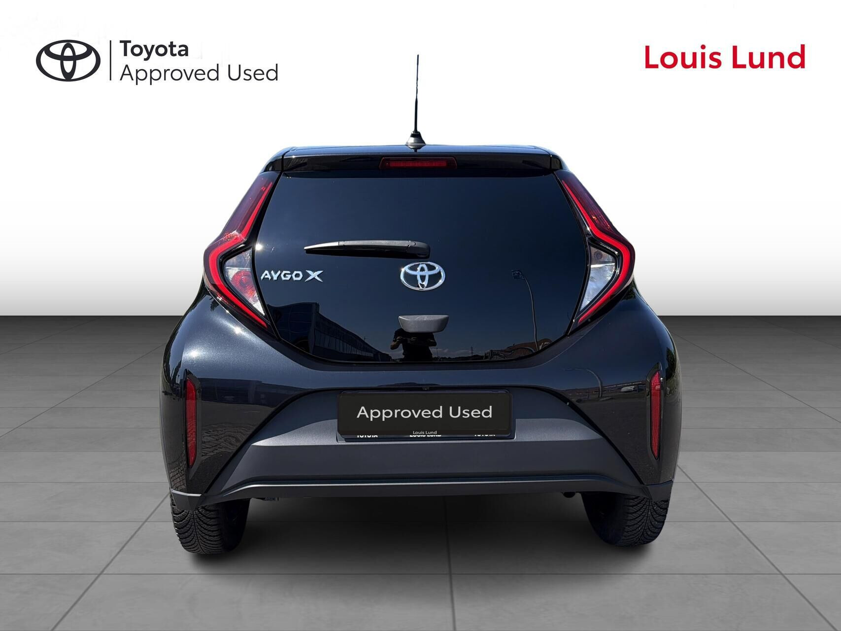 Sort Toyota Aygo X fra 2022