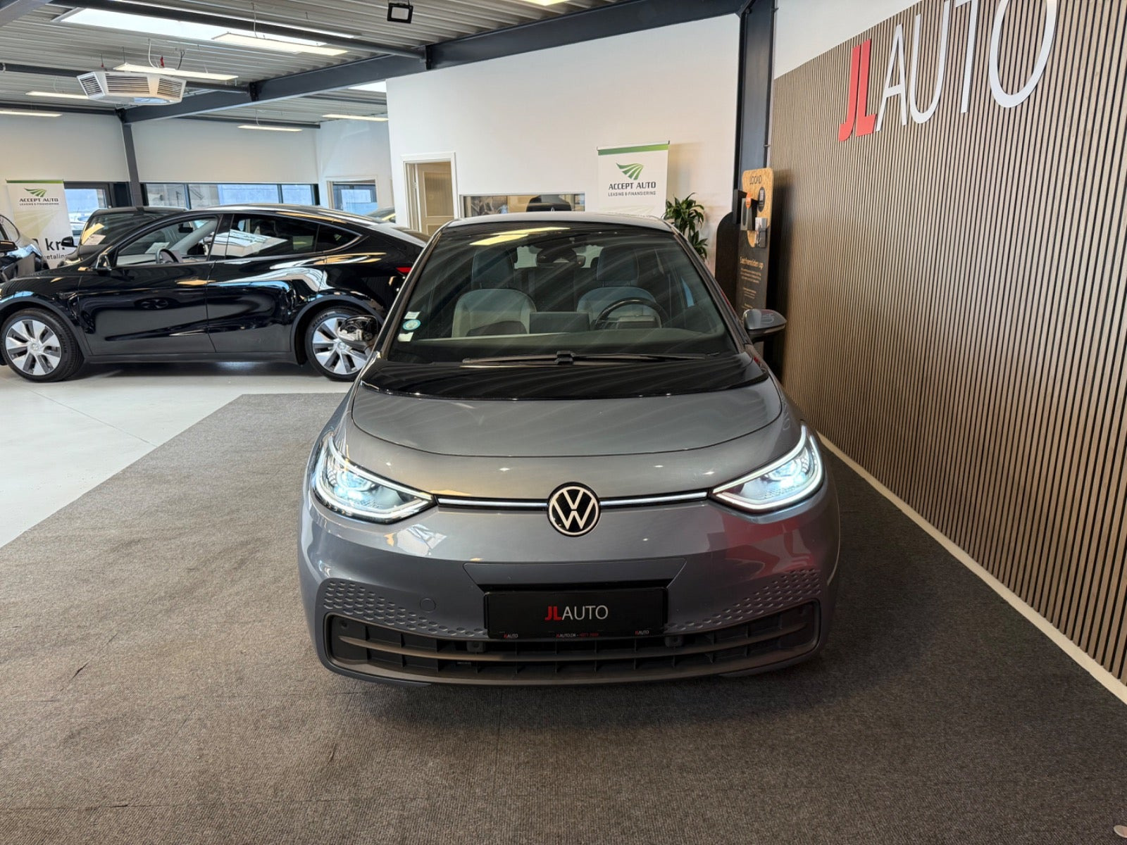 Blå VW ID.3 fra 2021