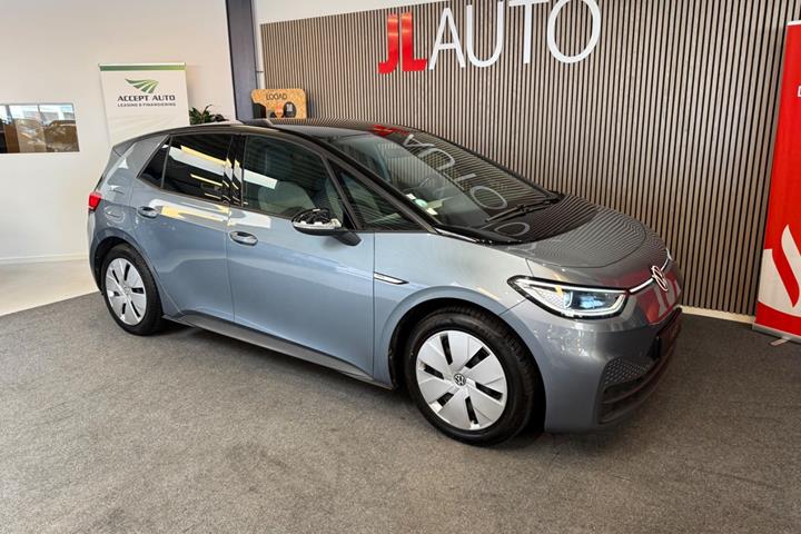 Blå VW ID.3 fra 2021