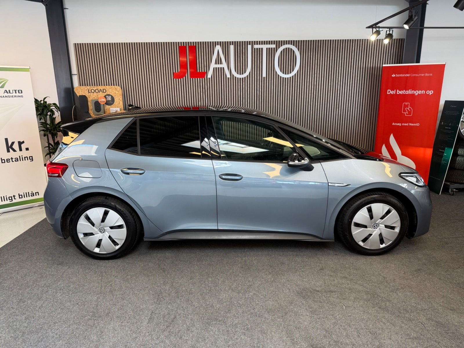 Blå VW ID.3 fra 2021