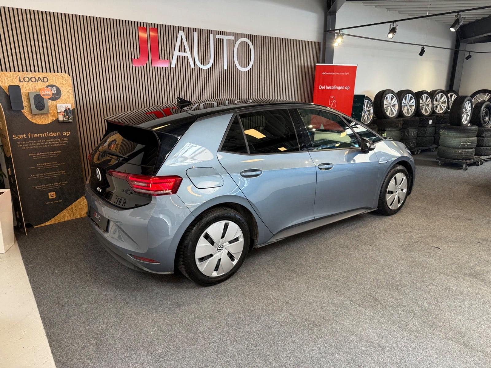 Blå VW ID.3 fra 2021