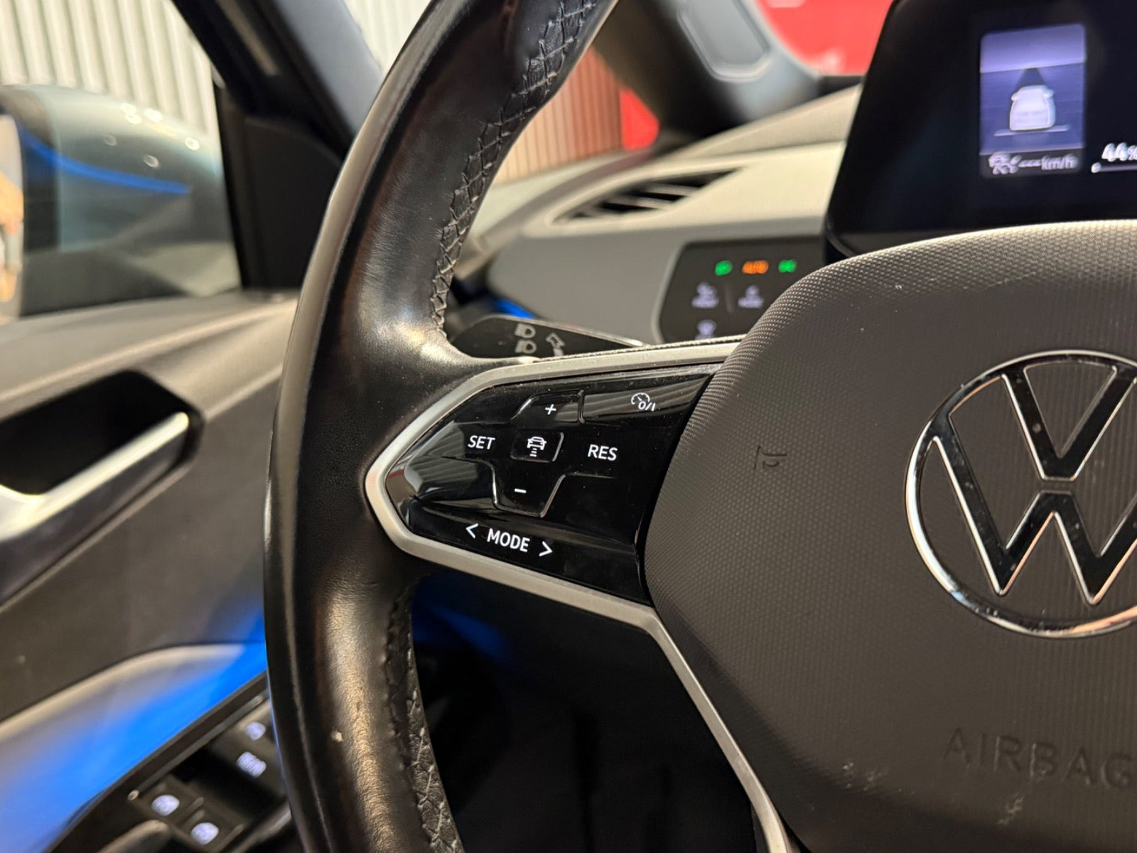 Blå VW ID.3 fra 2021