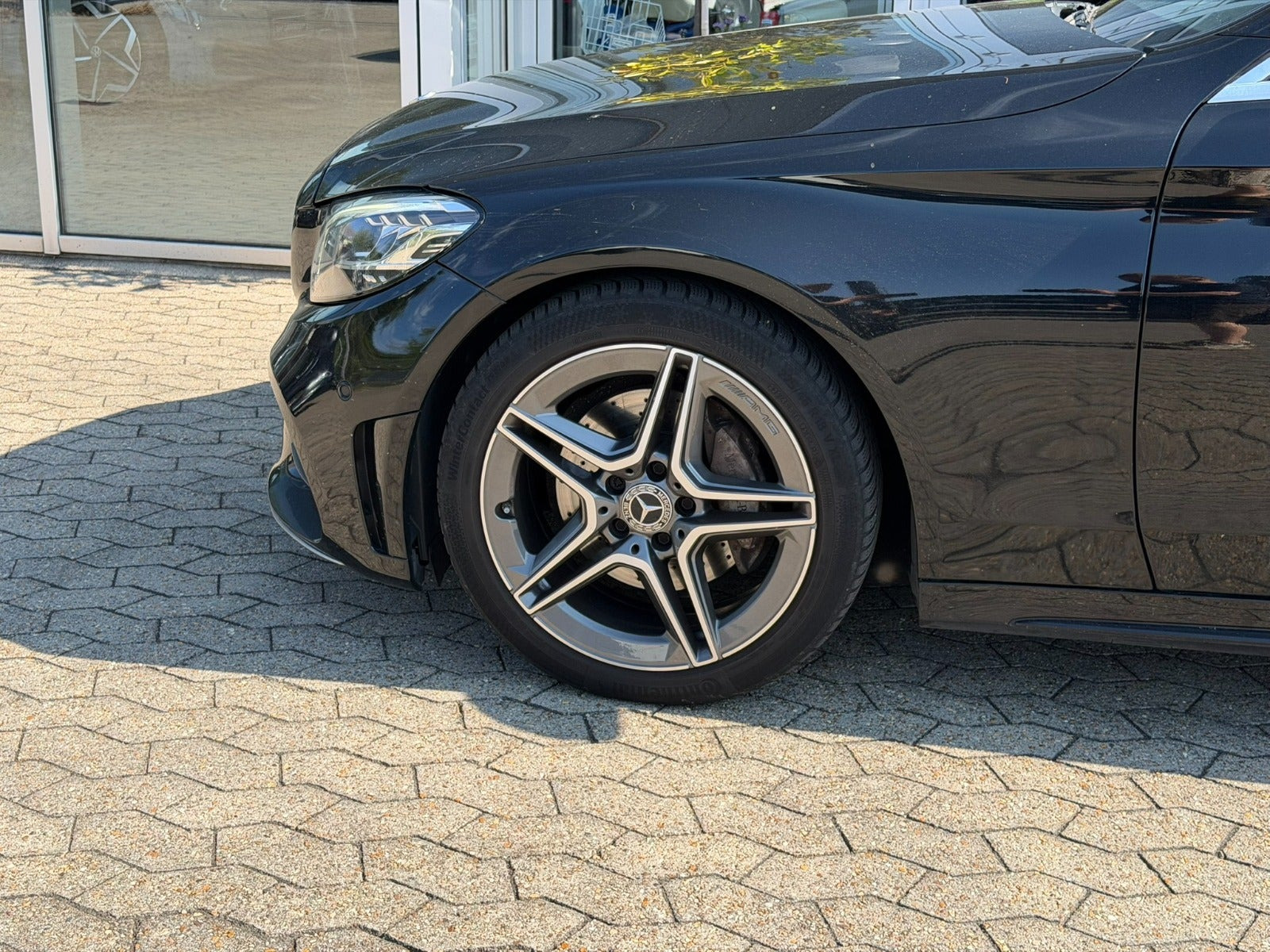 Sort Mercedes C220 d fra 2019