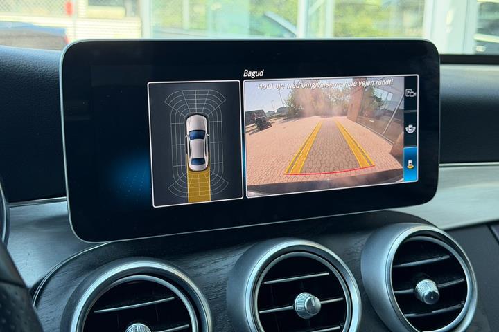 Sort Mercedes C220 d fra 2019