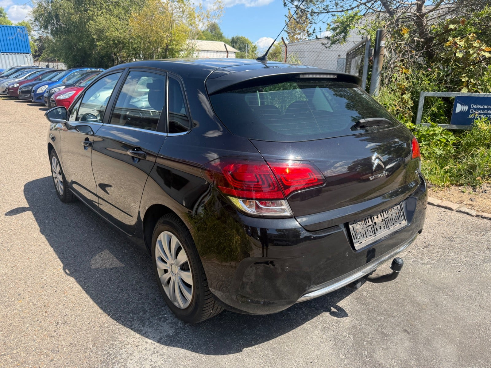 Grøn Citroën C4 fra 2018