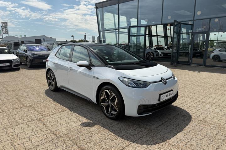 Hvid VW ID.3 fra 2023