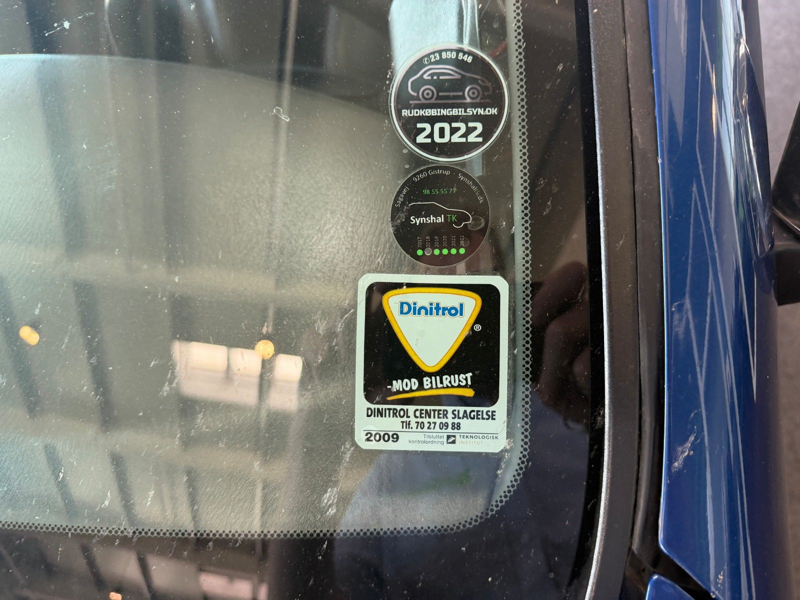 Blå Ford Ranger fra 2005