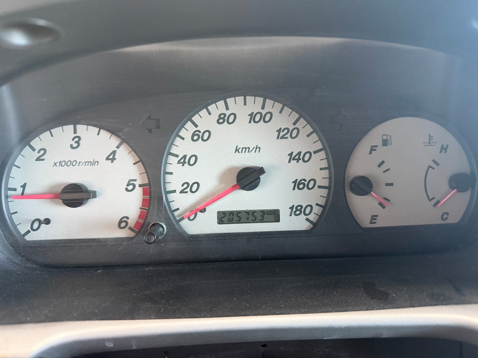 Blå Ford Ranger fra 2005