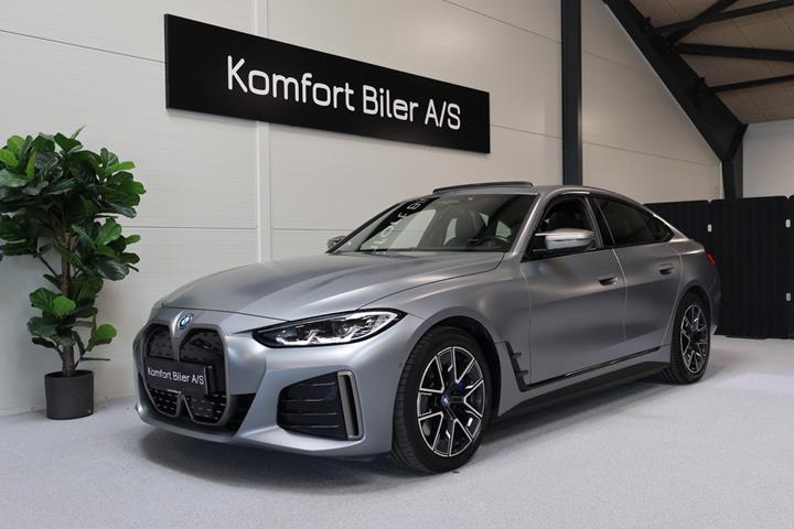 Grå BMW i4 fra 2022