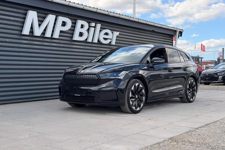 Sort Skoda Enyaq fra 2022