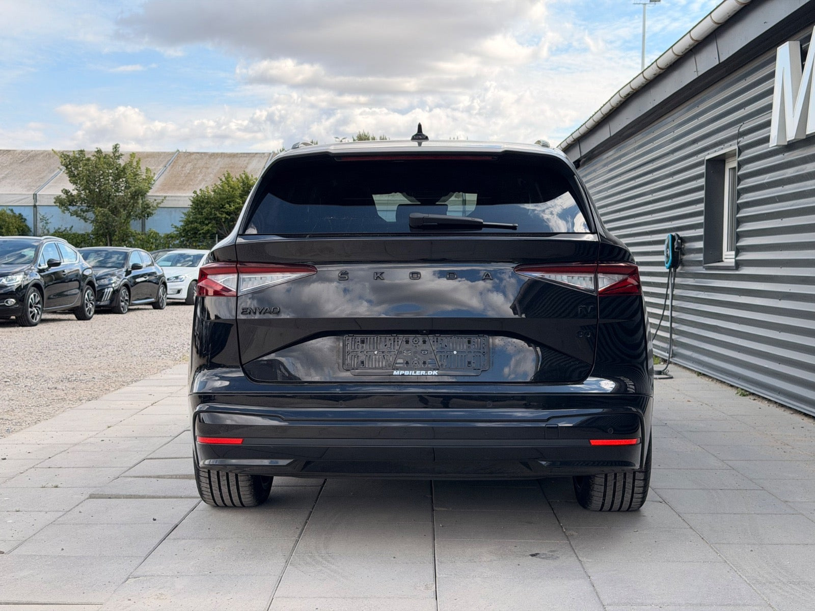 Sort Skoda Enyaq fra 2022