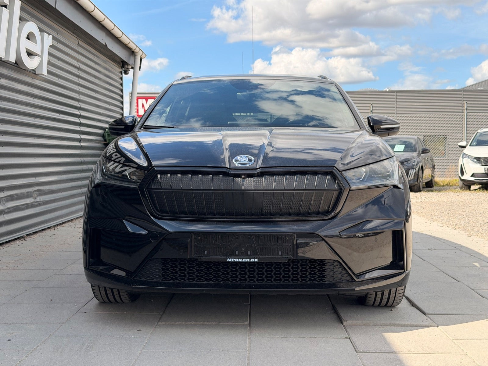 Sort Skoda Enyaq fra 2022