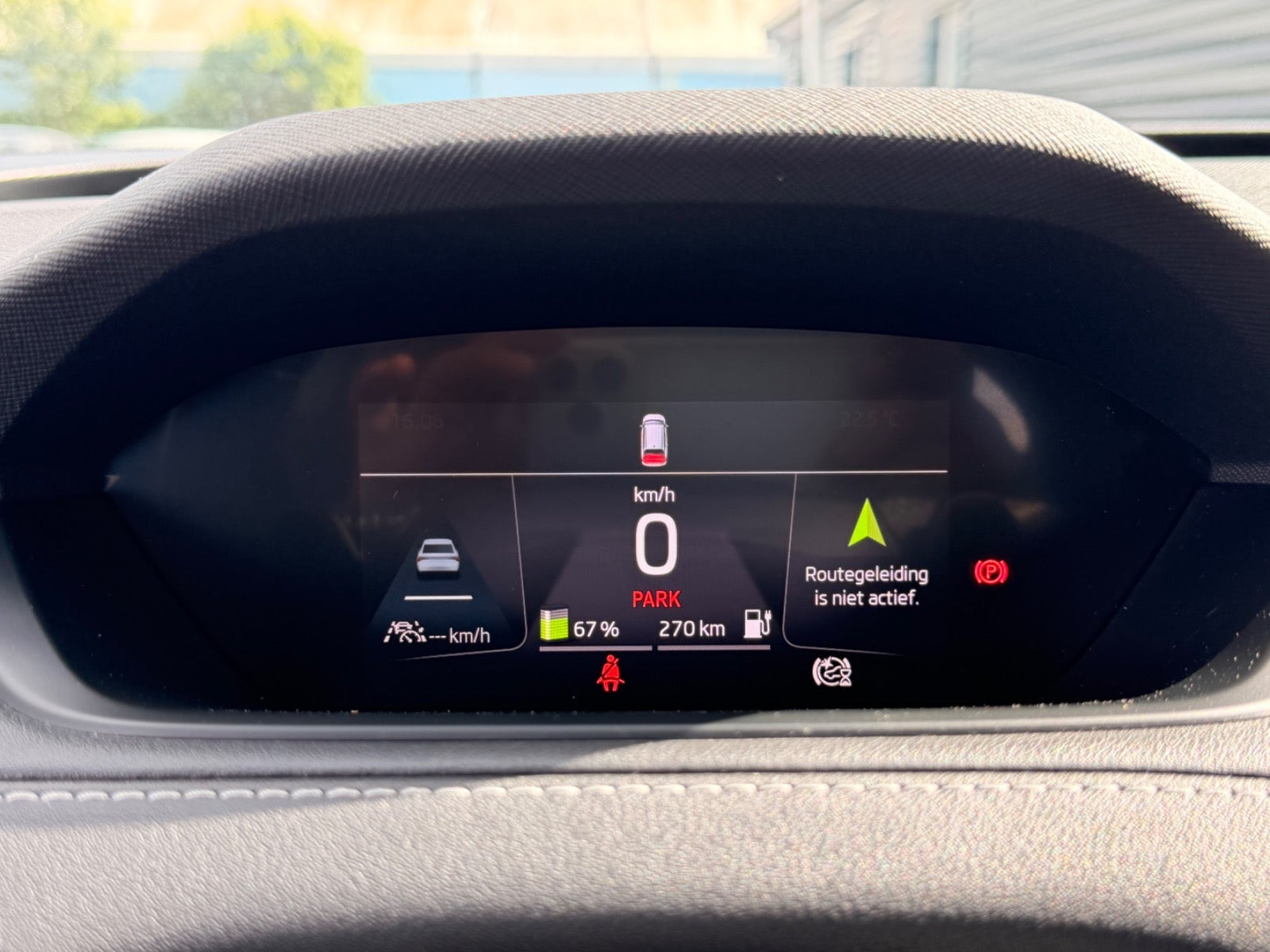 Sort Skoda Enyaq fra 2022