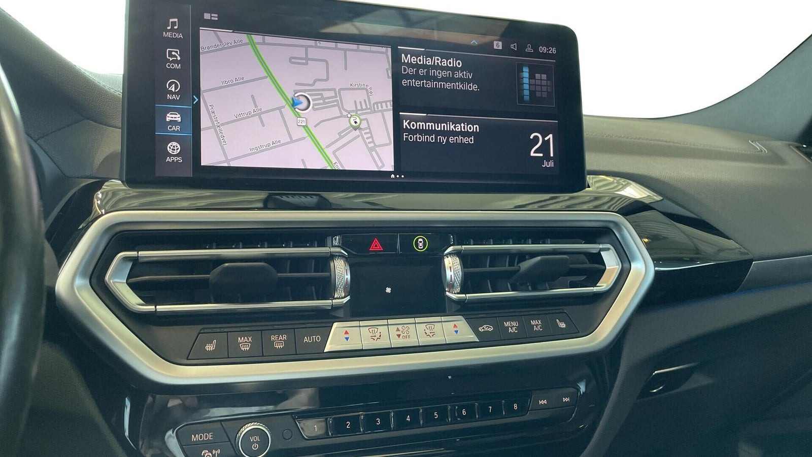 Sort BMW iX3 fra 2023