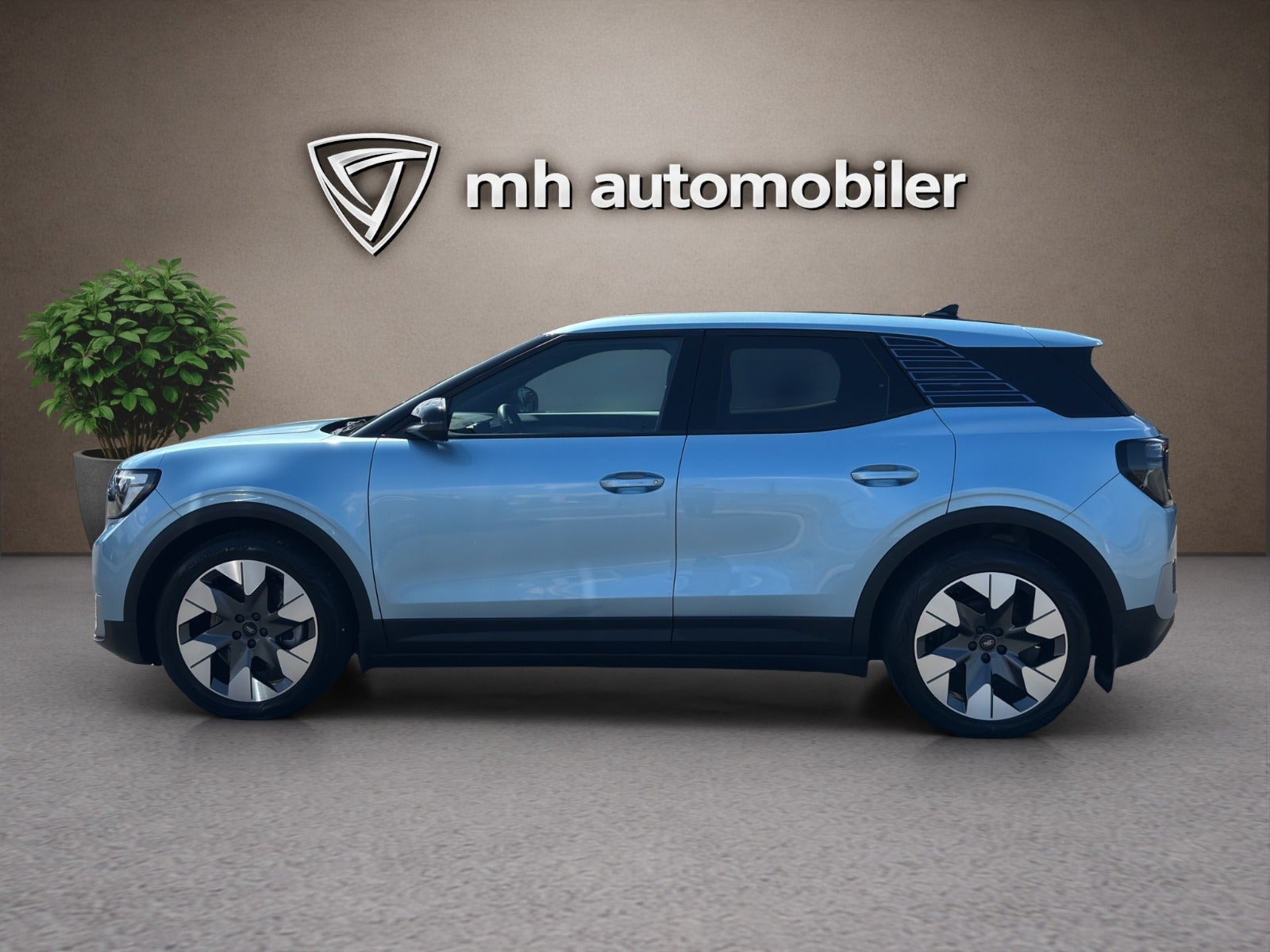 Blå Ford Explorer fra 2024