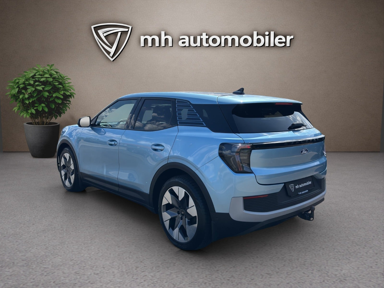 Blå Ford Explorer fra 2024