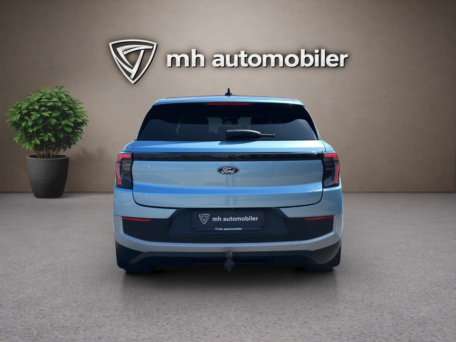 Blå Ford Explorer fra 2024