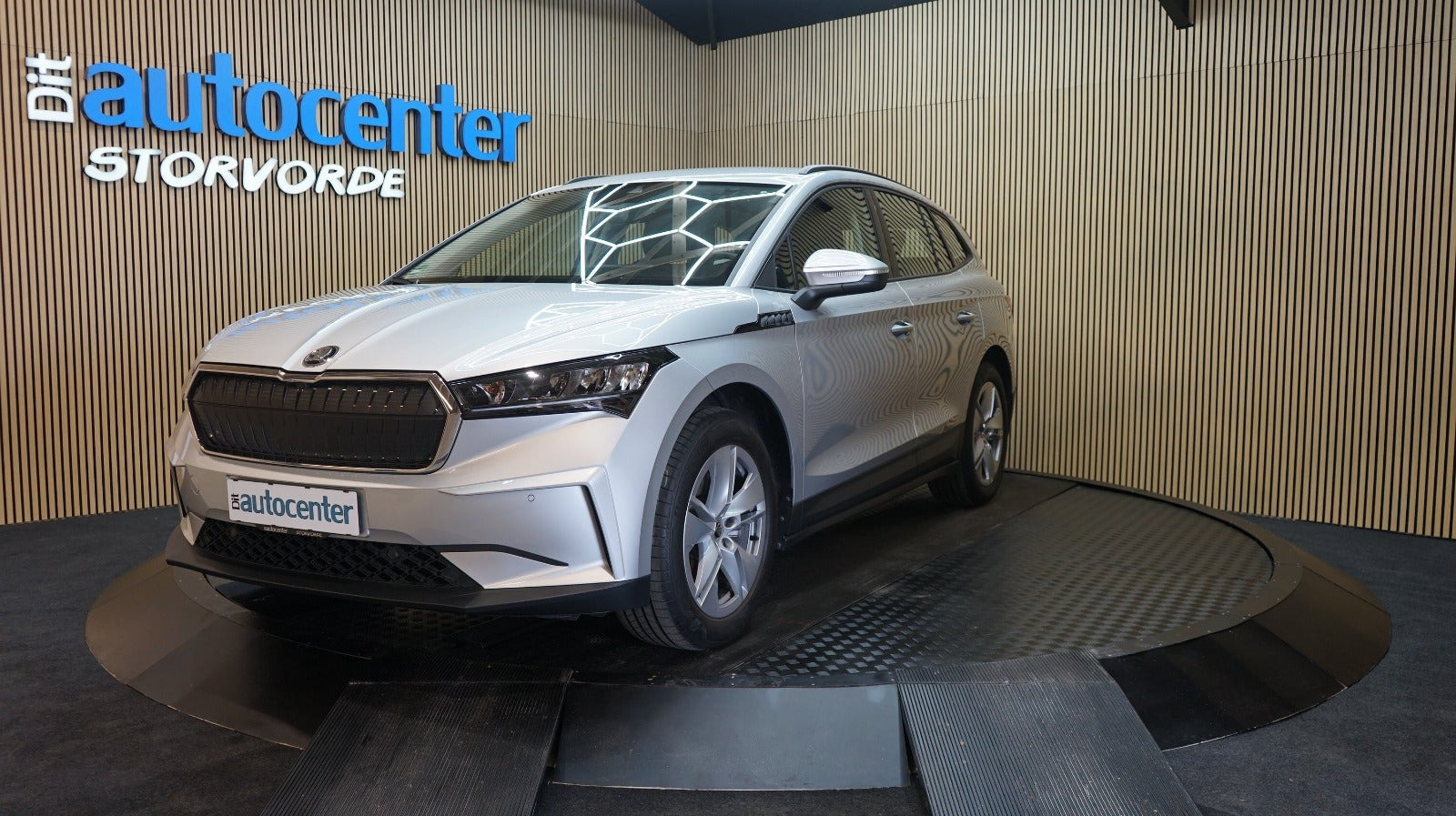 Sølv Skoda Enyaq fra 2022