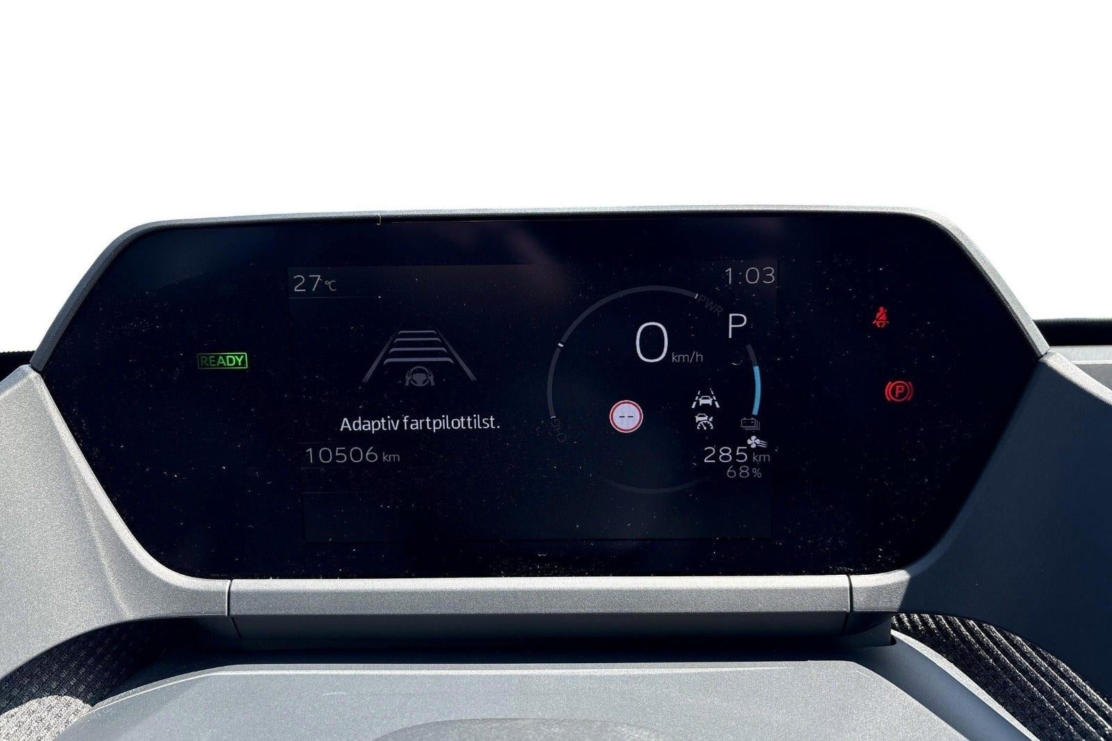Sølv Subaru Solterra fra 2024