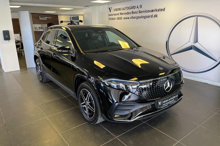 Sort Mercedes EQA350 fra 2025