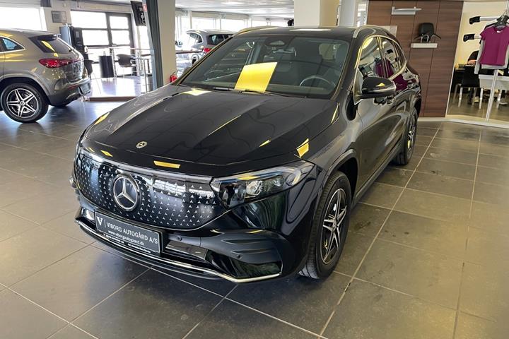 Sort Mercedes EQA350 fra 2025