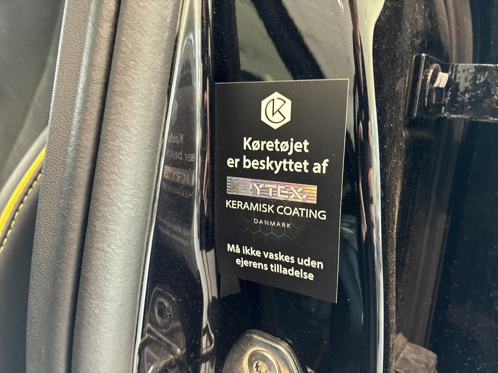 Sort Skoda Enyaq fra 2023
