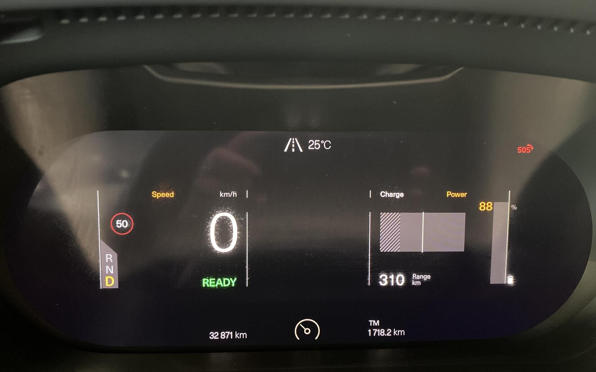 Sort Polestar 2 fra 2023