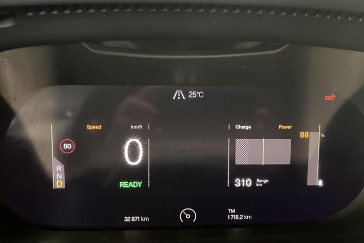 Sort Polestar 2 fra 2023
