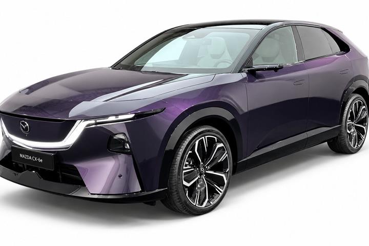 undefined Mazda CX-6e fra 2026 set udefra