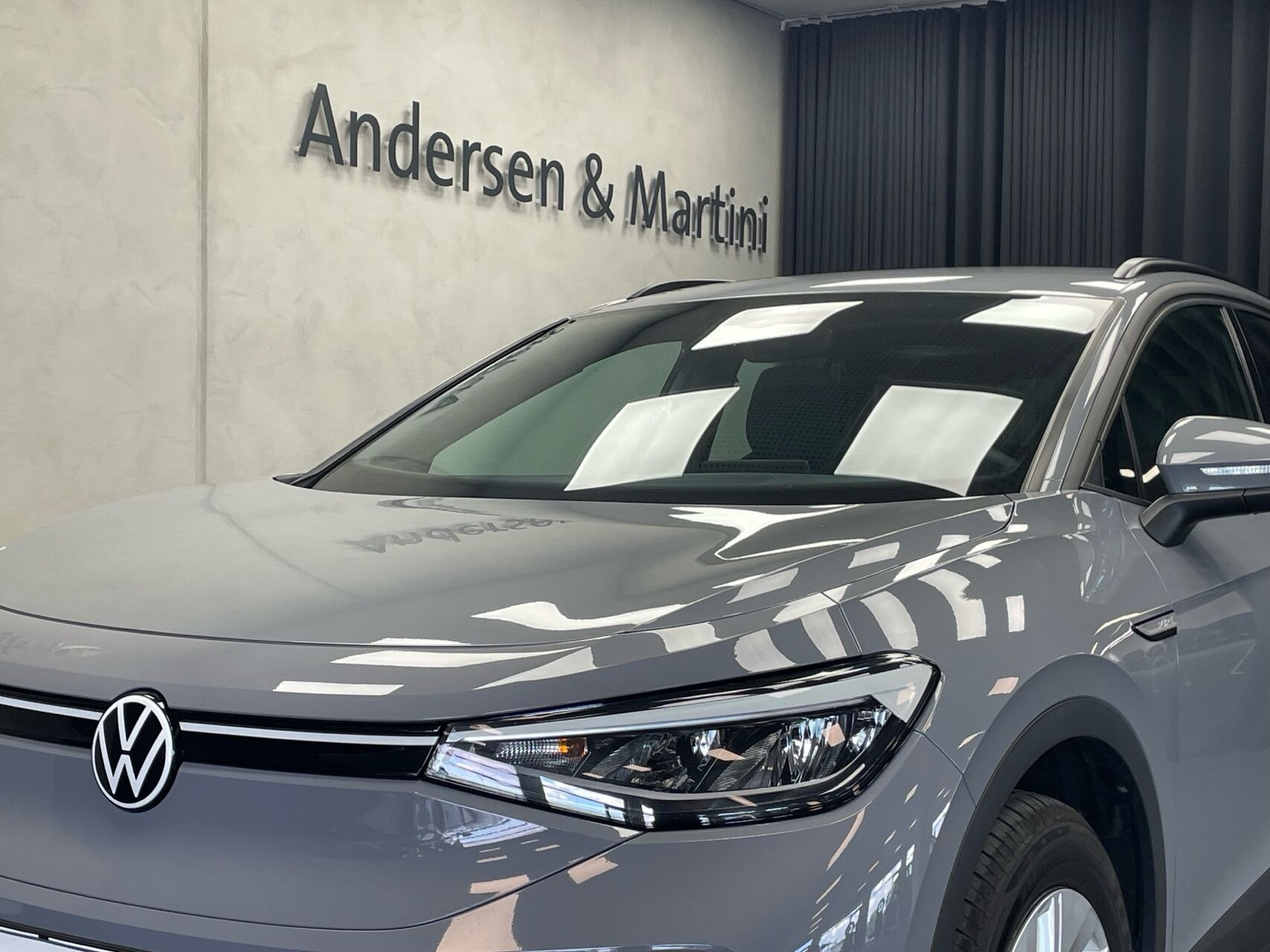 Grå VW ID.4 fra 2022
