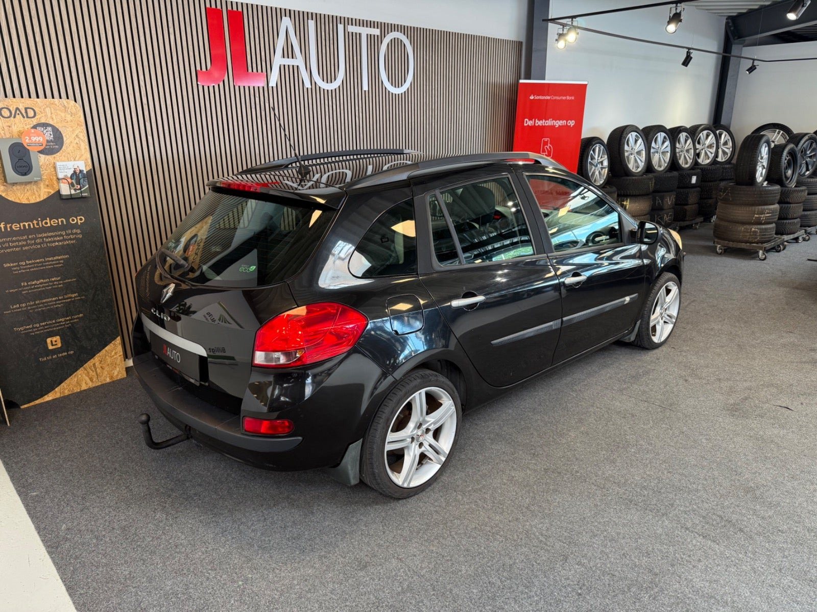 Sort Renault Clio III fra 2011