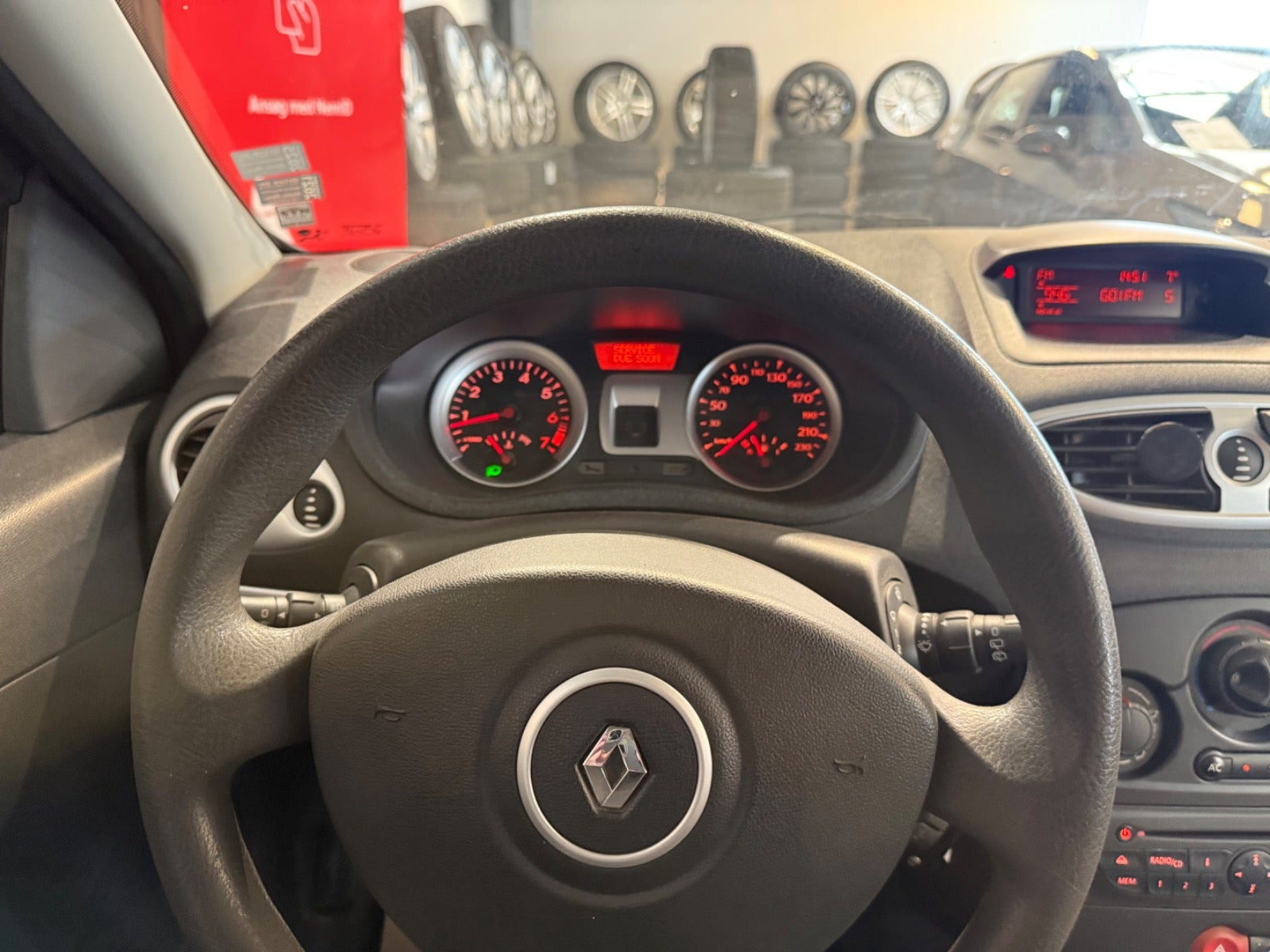 Sort Renault Clio III fra 2011